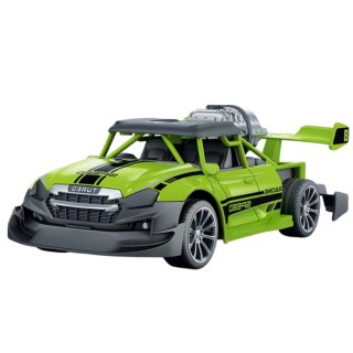 SAMOCHÓD ZDALNIE STEROWANY RC 1:20 ŚWIATŁA EFEKT DYMNY ZIELONY