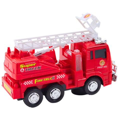 WÓZ STRAŻACKI STRAŻ POŻARNA DRABINA RUCHOMA ŚWIATŁA DŹWIĘKI