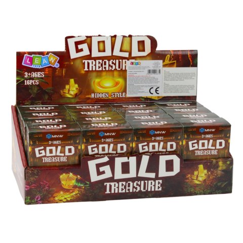 ZESTAW KREATYWNY WYKOPALISKA ZŁOTA PUDEŁKO NIESPODZIANKA