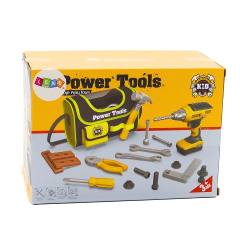 ZESTAW MAJSTERKOWICZA NARZĘDZIA WIERTARKA NA BATERIE TORBA