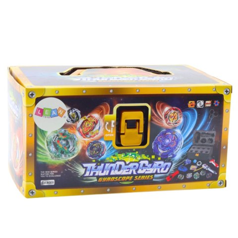 ZESTAW WIRUJĄCE DYSKI SPINNERY THUNDERGYRO WYRZUTNIE 8SZT