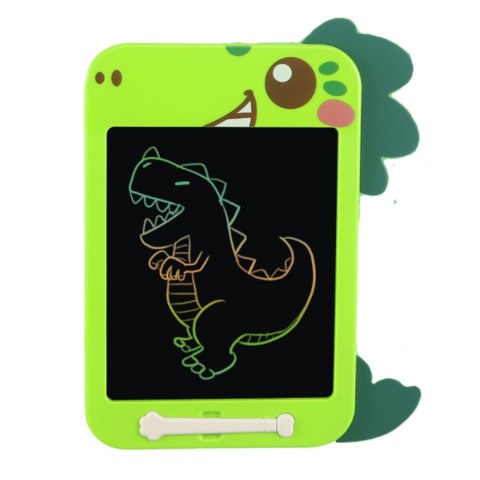 ZNIKOPIS TABLICA DO RYSOWANIA PISANIA LCD RYSIK DINOZAUR ZIELONY