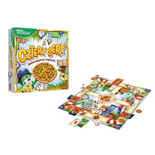 GRA PLANSZOWA CZTERY SERY RODZINA TREFLIKÓW TREFL 02282