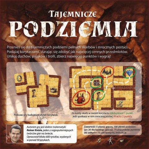 GRA RODZINNA TAJEMNICZE PODZIEMIA TREFL 02305