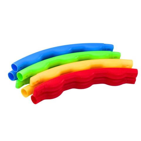 HULA-HOP Z WYPUSTKAMI SKŁADANE KOLOROWE 8 CZĘŚCI 60CM