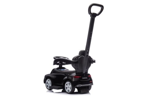 JEŹDZIK Z PCHACZEM MERCEDES 3W1 CZARNY