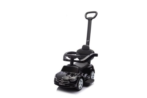 JEŹDZIK Z PCHACZEM MERCEDES 3W1 CZARNY