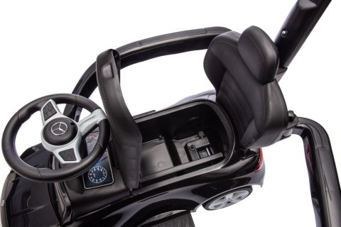 JEŹDZIK Z PCHACZEM MERCEDES 3W1 CZARNY