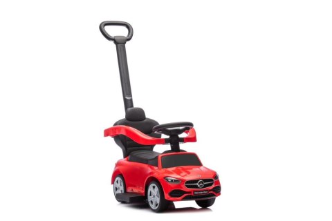 JEŹDZIK Z PCHACZEM MERCEDES 3W1 CZERWONY