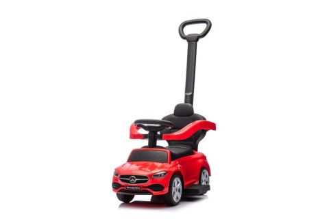 JEŹDZIK Z PCHACZEM MERCEDES 3W1 CZERWONY