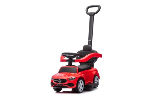 JEŹDZIK Z PCHACZEM MERCEDES 3W1 CZERWONY