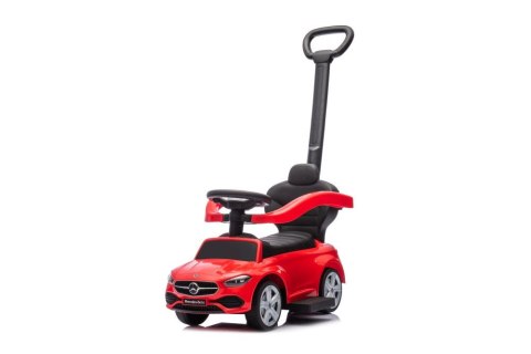 JEŹDZIK Z PCHACZEM MERCEDES 3W1 CZERWONY