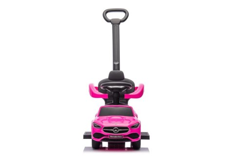 JEŹDZIK Z PCHACZEM MERCEDES 3W1 RÓŻOWY