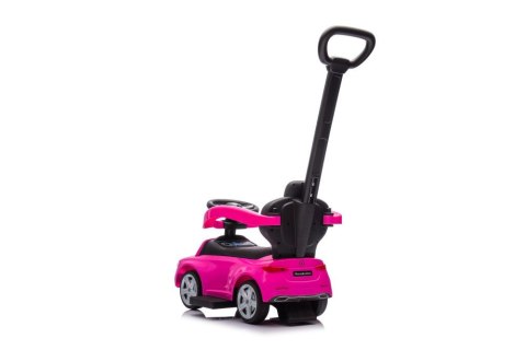 JEŹDZIK Z PCHACZEM MERCEDES 3W1 RÓŻOWY