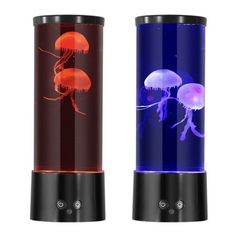 LAMPKA LEDOWA Z MEDUZAMI OZDOBNA NA BATERIE KABEL USB