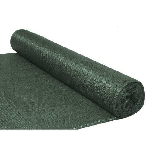 SIATKA CIENIUJĄCA NA OGRODZENIE PŁOT MASKUJĄCA ZIELONA 1.5M 25M 140G/M²