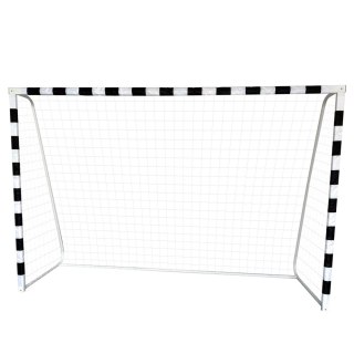 BRAMKA PIŁKARSKA TRENINGOWA Z KWADRATOWYM OBRAMOWANIEM 300X200X110CM