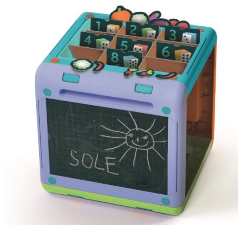 EDUKACYJNY SZEŚCIAN UCZĘ SIĘ BAWIĄC JĘZYK POLSKI CLEMENTONI 50695