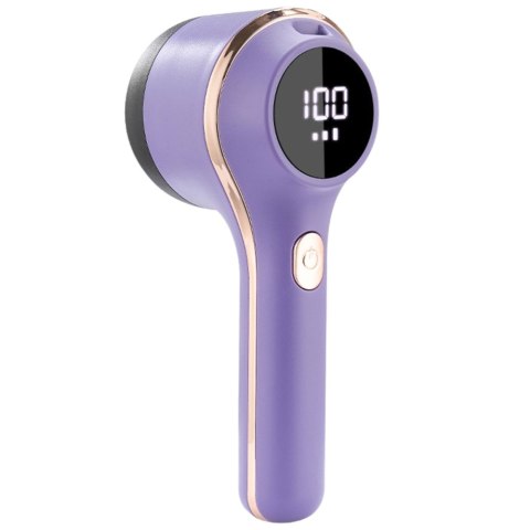 ELEKTRYCZNA GOLARKA DO TKANIN UBRAŃ 3 TRYBY PRĘDKOŚCI FIOLETOWA