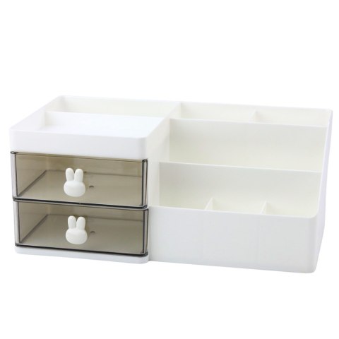 FUNKCJONALNY ORGANIZER NA BIURKO PRZYBORY KOSMETYKI PRZEGRODY SZUFLADY