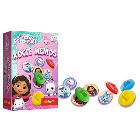 GRA PODRÓŻNA KOCIE MEMOS KOCI DOMEK GABI TREFL 02688