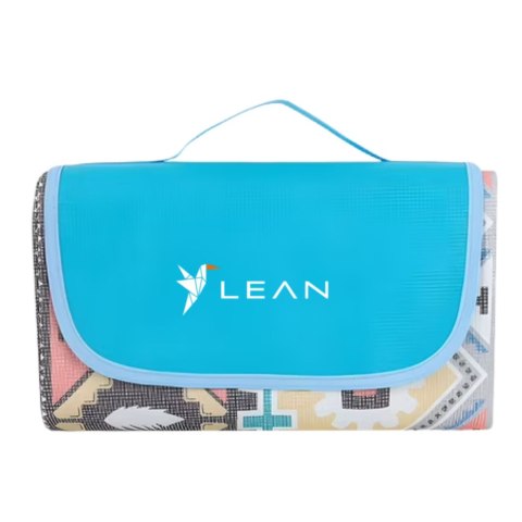 KOC PIKNIKOWY PLAŻOWY SKŁADANY WZORY LEAN 200 X 200CM