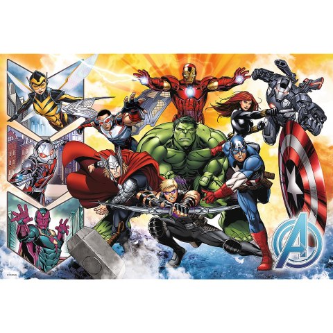 PUZZLE - 100 - SIŁA AVENGERSÓW - MARVEL AVENGERS - TREFL 16431