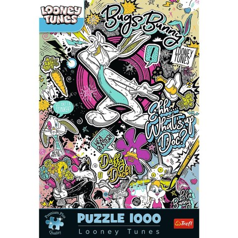 PUZZLE - 1000 PREMIUM PLUS - ZWARIOWANE MELODIE - TREFL 12066