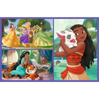 PUZZLE - 2X70 - BAJKOWE DNI - DISNEY PRINCESS - TREFL 34440