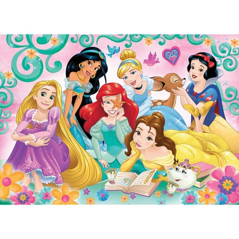 PUZZLE - 200 - RADOSNY ŚWIAT KSIĘŻNICZEK - DISNEY PRINCESS - TREFL 13268