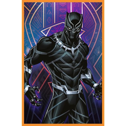 PUZZLE - 3X80 - DNI PEŁNE AKCJI - DISNEY MARVEL THE AVENGERS - TREFL 34883