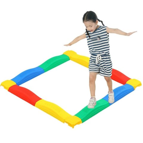 ŚCIEŻKA SENSORYCZKA DESKI RÓWNOWAŻNE 16 DESEK ŁĄCZENIA ANTYPOŚLIZGI