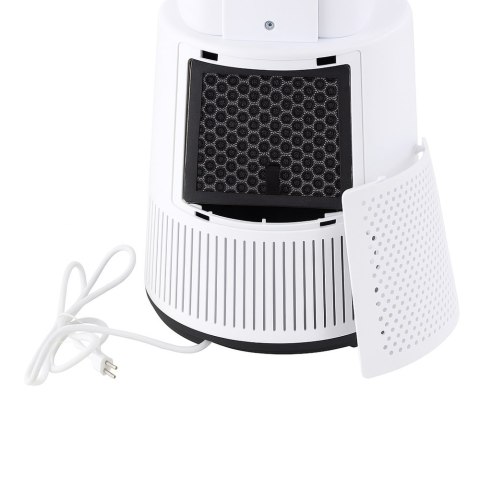 WENTYLATOR BEZŁOPATKOWY PODŁOGOWY OSCYLACJA TIMER WYŚWIETLACZ LCD PILOT