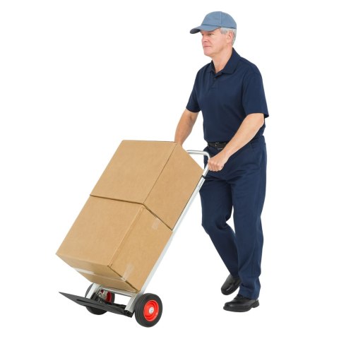 WÓZEK TRANSPORTOWY MAGAZYNOWY SKŁADANY ALUMINIOWY 90KG