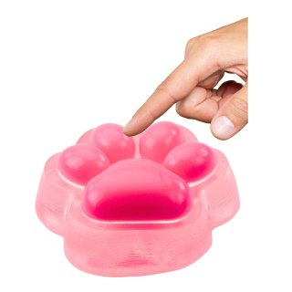 GNIOTEK KOCIA ŁAPKA ANTYSTRESOWA SENSORYCZNA SQUISHY RÓŻOWA