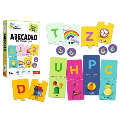 GRA DLA DZIECI ABECADŁO MAŁY ODKRYWCA TREFL 02811