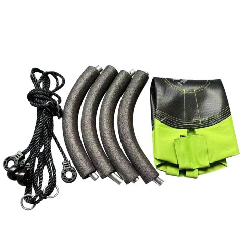 HUŚTAWKA OGRODOWA BOCIANIE GNIAZDO DLA DZIECI ZIELONA 60CM