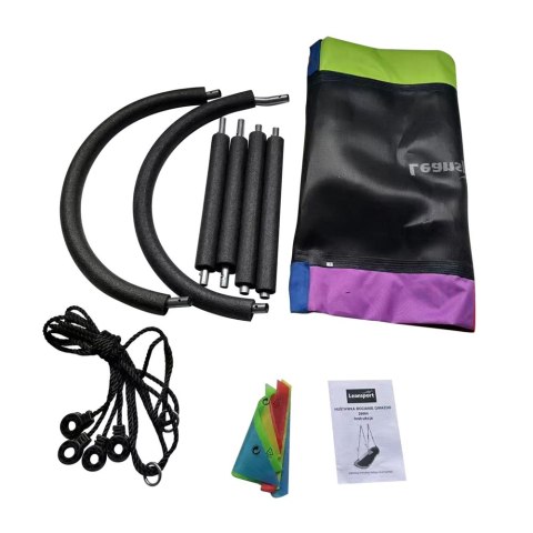 HUŚTAWKA OGRODOWA BOCIANIE GNIAZDO PROSTOKĄTNA KOLOROWA 167 X 75CM