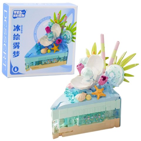 KLOCKI KONSTRUKCYJNE TORCIK TORT DESER DEKOROWANY 292-357EL.