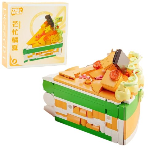 KLOCKI KONSTRUKCYJNE TORCIK TORT DESER DEKOROWANY 292-357EL.