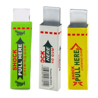 PACZKA GUM DO ŻUCIA GADŻET ELEKTRYCZNY RAŻĄCY PRĄDEM