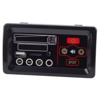 PANEL MUZYCZNY DO POJAZDU NA AKUMULATOR - 12V