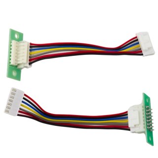 PŁYTKA ELEKTRONICZNA ADAPTER MĘSKI-ŻEŃSKI DO MODUŁÓW DO POJAZDÓW NA AKUMULATOR - 7-PIN