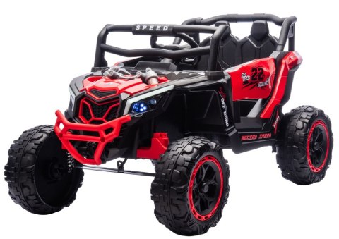 POJAZD NA AKUMULATOR M2 CZERWONY 4X4