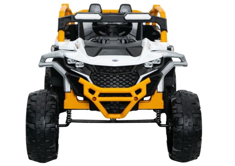 POJAZD NA AKUMULATOR M3 ŻÓŁTO-BIAŁY 4X4