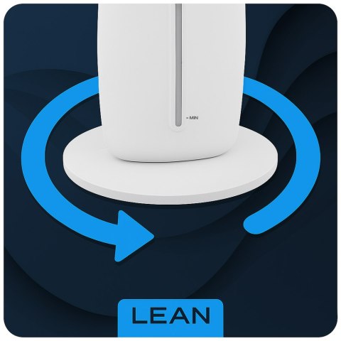 WENTYLATOR KOLUMNOWY WODNY PODŁOGOWY JONIZACJA OSCYLACJA WWYŚWIETLAC PILOT