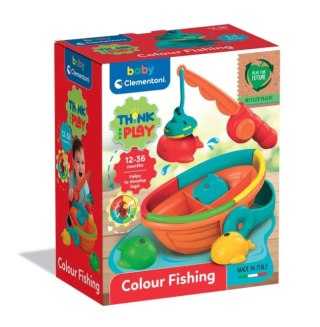 ZABAWKA LOGICZNA WĘDKA ŁOWIENIE RYBEK ŁÓDKA CLEMENTONI 17581