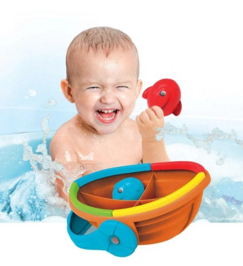 ZABAWKA LOGICZNA WĘDKA ŁOWIENIE RYBEK ŁÓDKA CLEMENTONI 17581