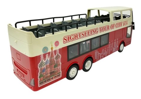 AUTOBUS PIĘTROWY ZDALNIE STEROWANY R/C 2.4G 1:18