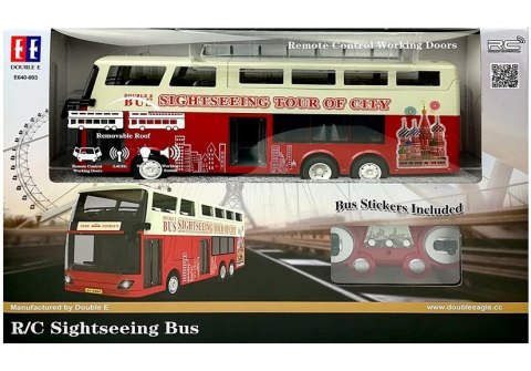 AUTOBUS PIĘTROWY ZDALNIE STEROWANY R/C 2.4G 1:18